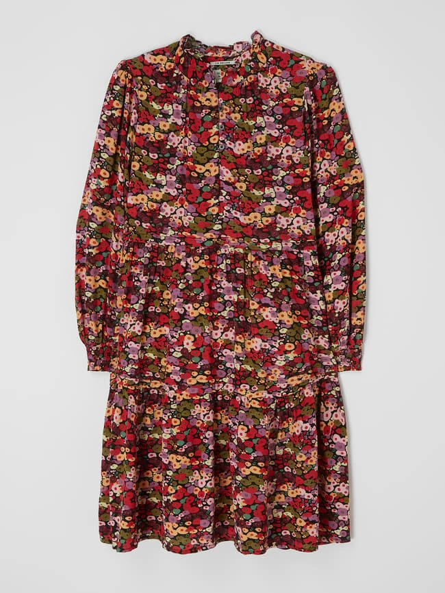 Blitzangebot 🎉 Scotch & Soda Kleid Aus Viskose - Rot 💯 3 Blitzangebot 🎉 Scotch & Soda Kleid Aus Viskose - Rot 💯