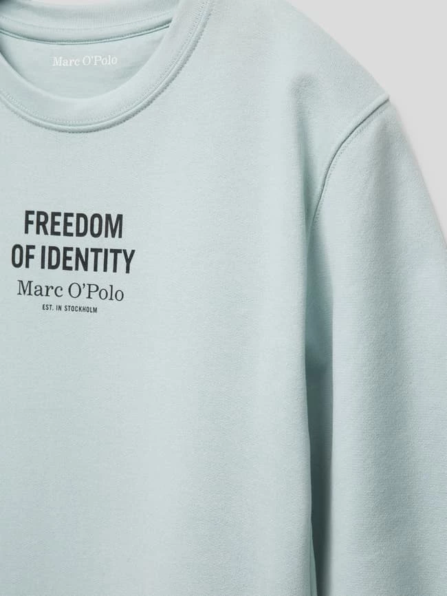 Brandneu 🔔 Marc O'Polo Sweatkleid Mit Label-Stitching - Hellblau 🧨 4 Brandneu 🔔 Marc O'Polo Sweatkleid Mit Label-Stitching - Hellblau 🧨 – Bild 2