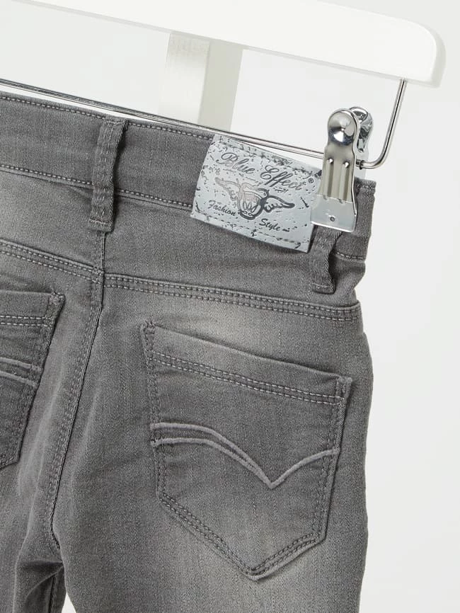 Budget 🥰 Blue Effect Super Skinny Fit 👖 Jeans Mit Stretch-Anteil - Mittelgrau 🌟 6 Budget 🥰 Blue Effect Super Skinny Fit 👖 Jeans Mit Stretch-Anteil - Mittelgrau 🌟 – Bild 4