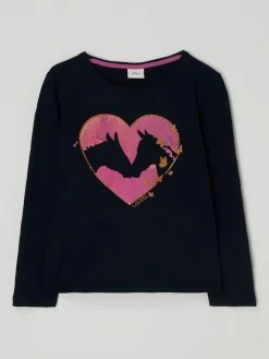 Besorgen 🔥 S.Oliver RED LABEL Longsleeve Mit Print - Marineblau 🔔