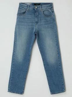 Angebote 🔔 Replay Mom Fit 👖 Jeans Mit Stretch-Anteil Modell 'Jorgi' - Hellblau 🌟