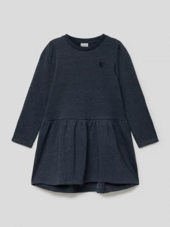 Beste Bewertungen von ⌛ Name It Sweatkleid Mit Motiv-Stitching Modell 'VILUNA' - Marineblau 🛒