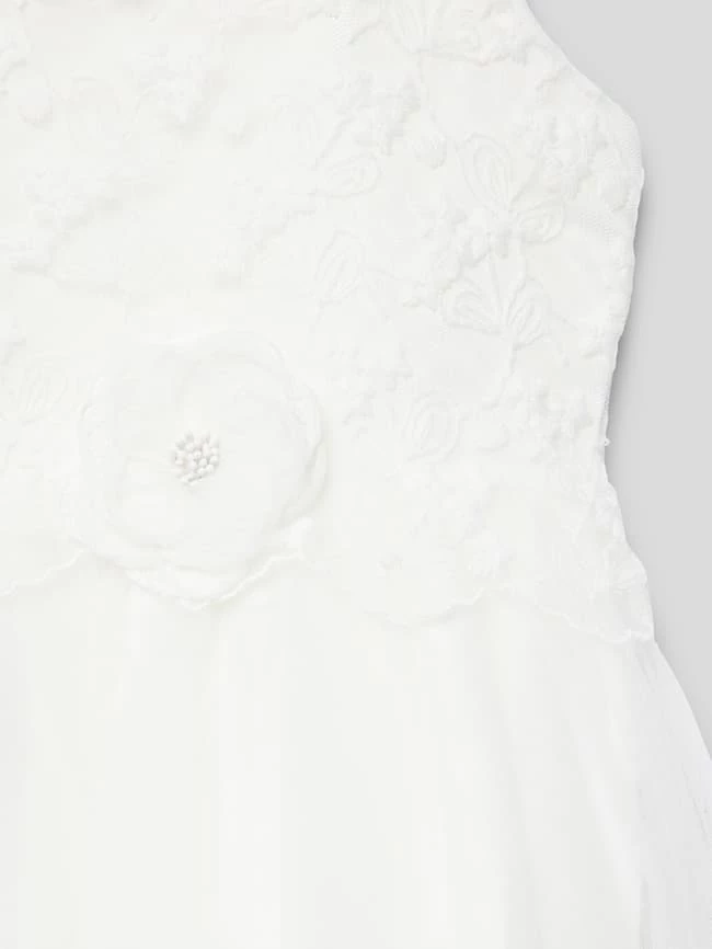 Budget 👍 Happy 👧 Girls Kommunionskleid Mit Floralem Detail - Ecru 👍 4 Budget 👍 Happy 👧 Girls Kommunionskleid Mit Floralem Detail - Ecru 👍 – Bild 2